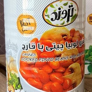 تروند کنسرو لوبیا با قارچ